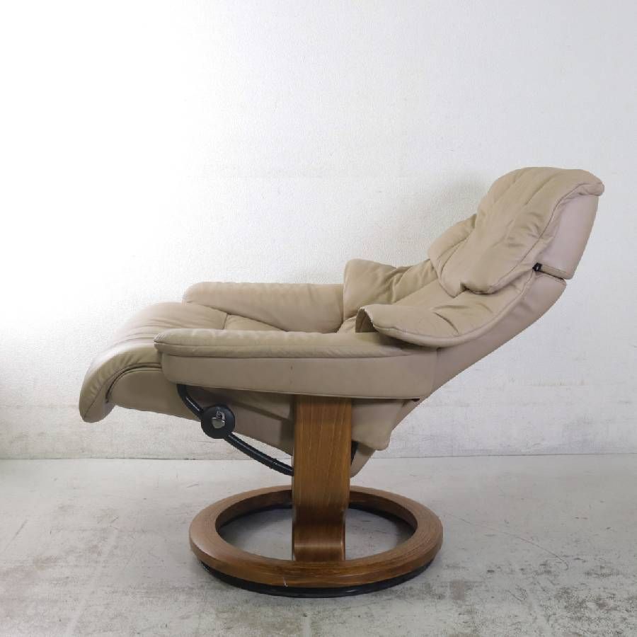 ポラリスエコーネス EKORNES レノ ストレスレスチェア M ベージュ EKORNES エコーネス ストレスレス レノM リクライニングチェア