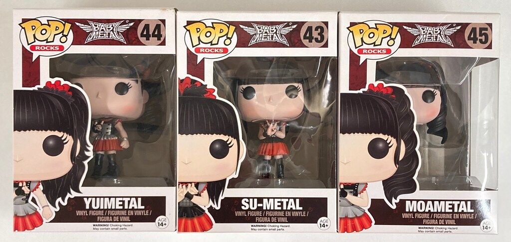 FUNKO POP! / ROCKS BABYMETAL全3体セット 16,768円