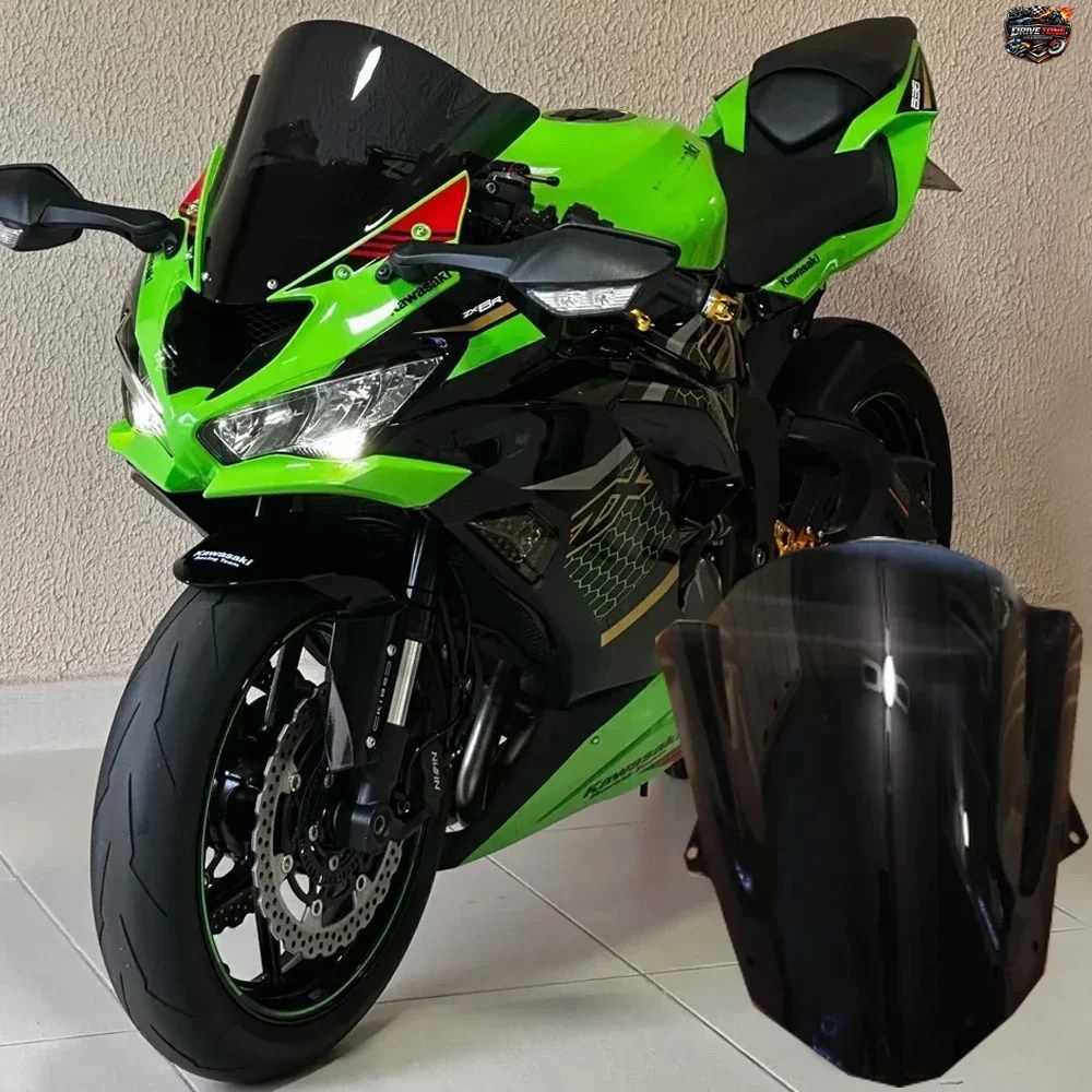 オートバイアクセサリー ZX6R ウインドシールド カワサキ ZX-6R 636 2009-2022 2023 ZX636 ウインドディフレクター ダブルバブル 9,680円