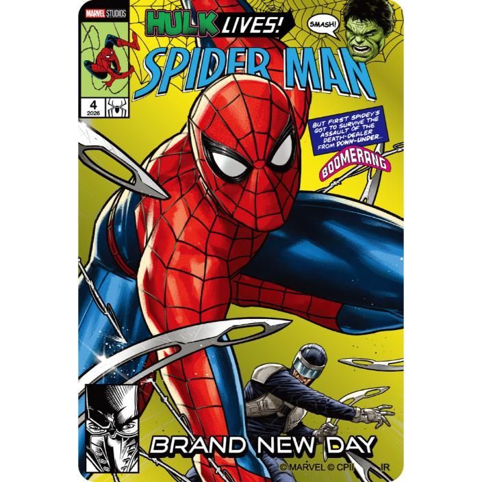 スパイダーマン ブランドニューデイ メタリックカードコレクション　日本限定 スパイダーマン ブランドニューデイ メタリックカードコレクション