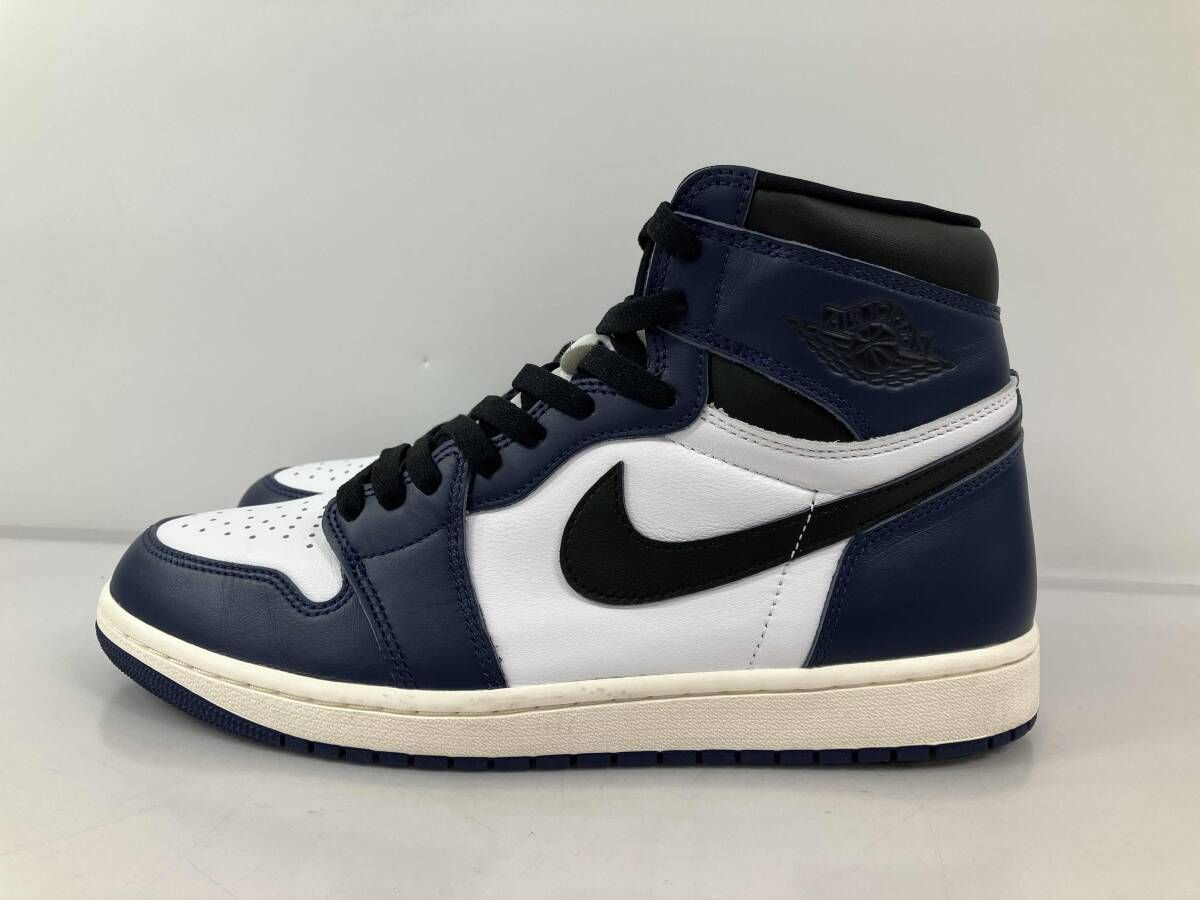 【鑑定済み】NIKE ナイキ Air Jordan 1 Retro High OG エアジョーダン 1レトロハイ DZ5485-401 スニーカー ネイビー 29.0cm