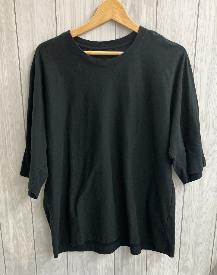 ISSEY MIYAKE HOMME PLISSÉ イッセイミヤケオムプリッセ RELEASE-T BASIC Tシャツ 黒 【size2】