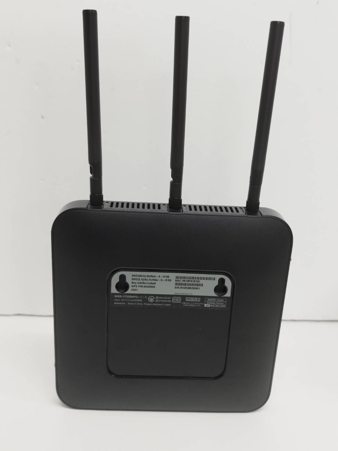 良品】BUFFALO WXR-1750DHP2/無線LANルーター - メルカリ