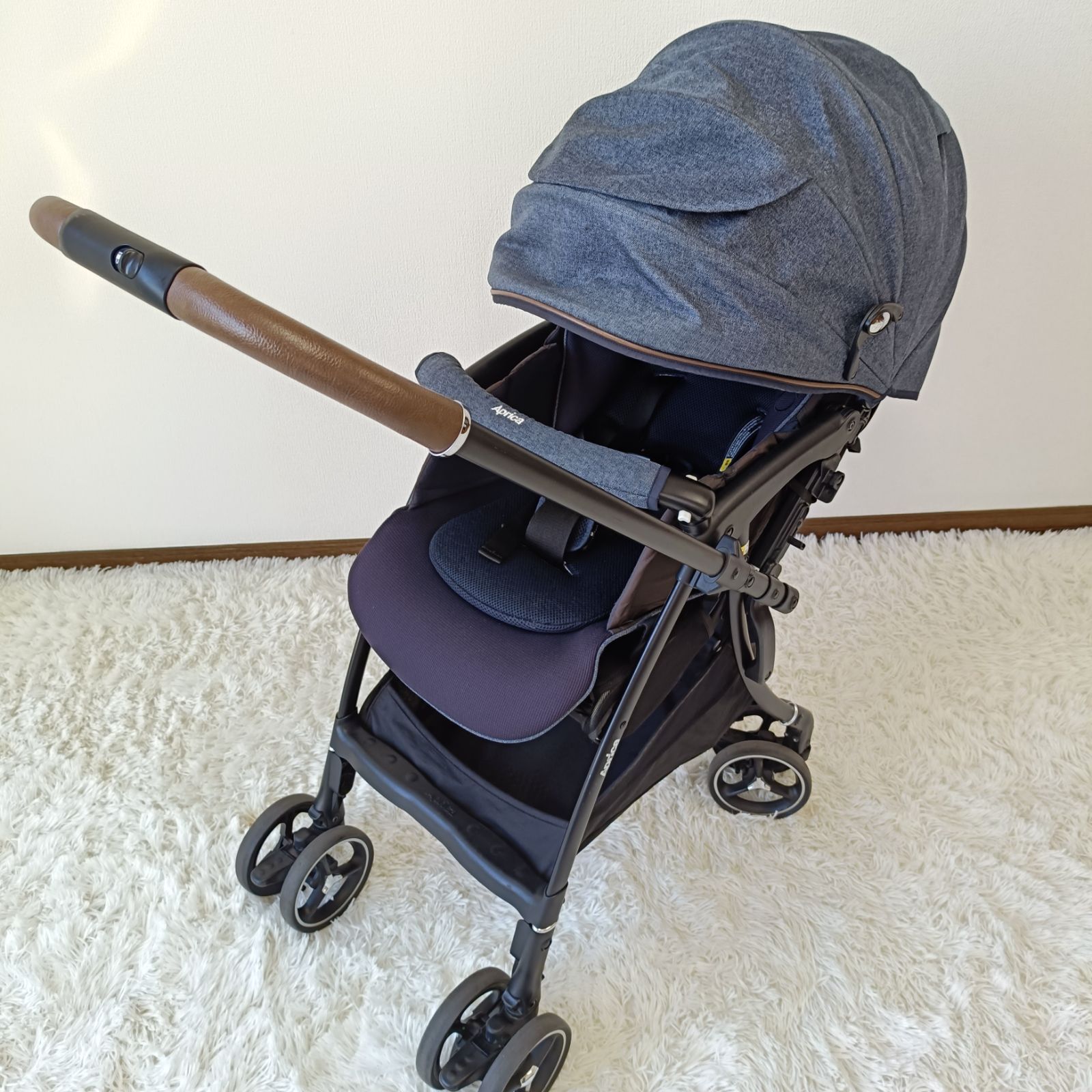 なあこ様専用【Aprica】ラクーナクッションフリー　ネイビー NV
