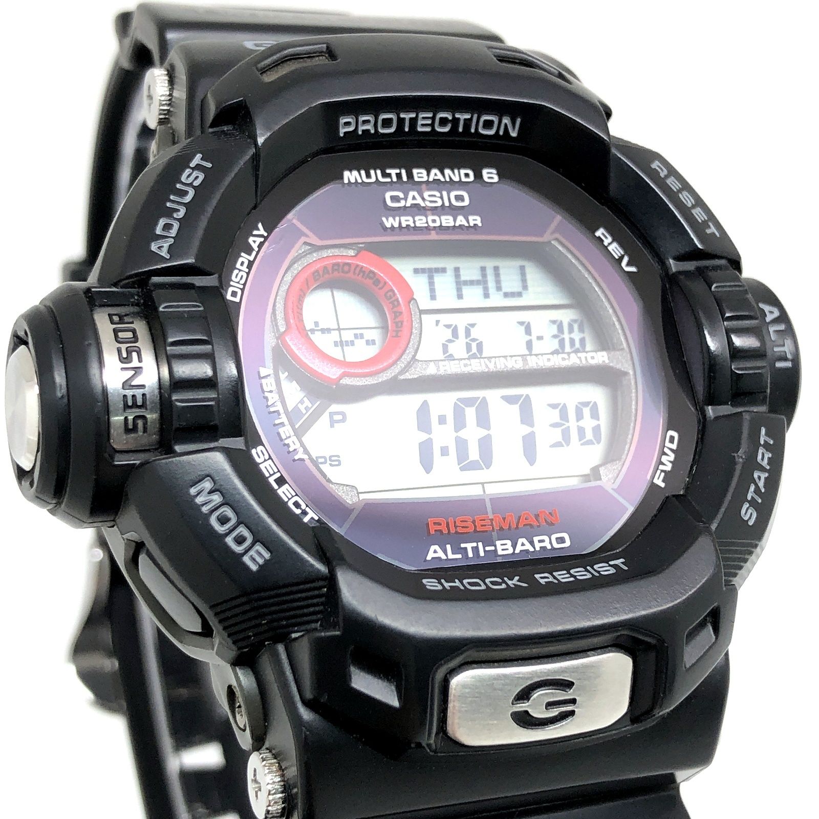 G-SHOCK ジーショック GW-9200J-1 RISEMAN ライズマン 電波ソーラー