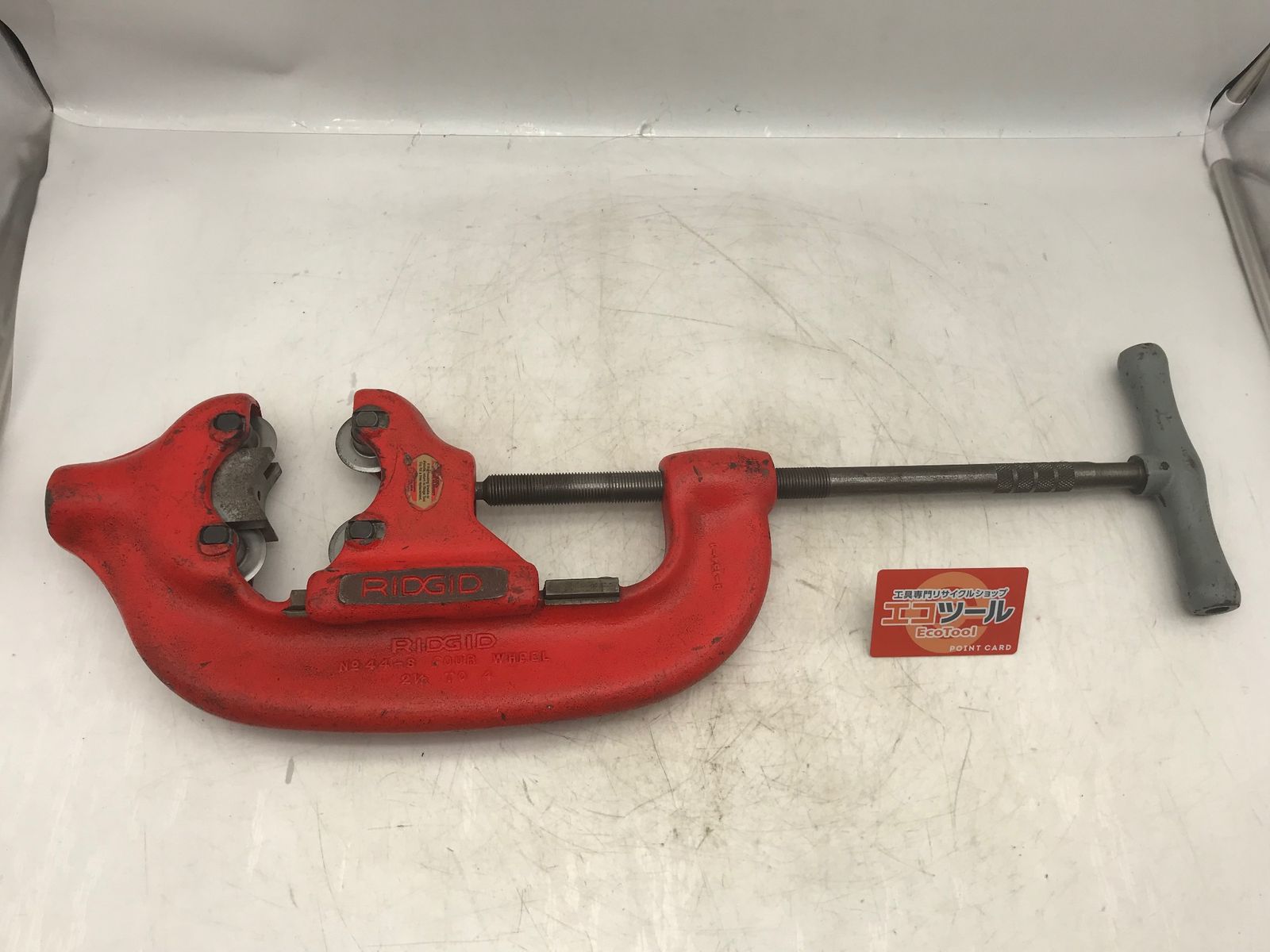 【中古品】RIDGID/リジッド 44-S/32880 〇 4枚刃パイプカッター [IT_8HJXX][小牧][M04]