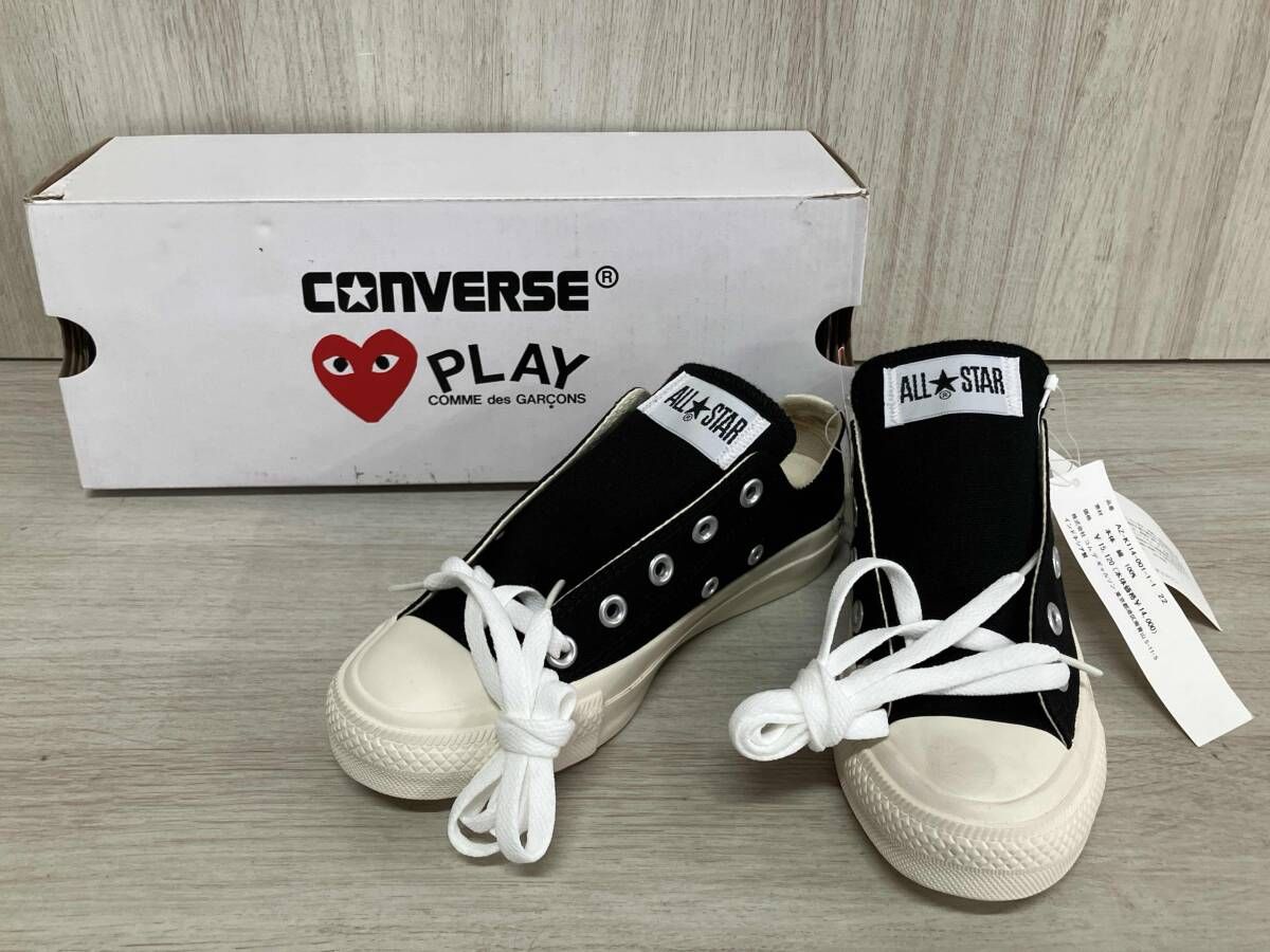 CONVERSE コンバース CT70 スニーカー PLAY COMME des GARCONS ALL STAR 22cm 箱汚れ 亀裂有り