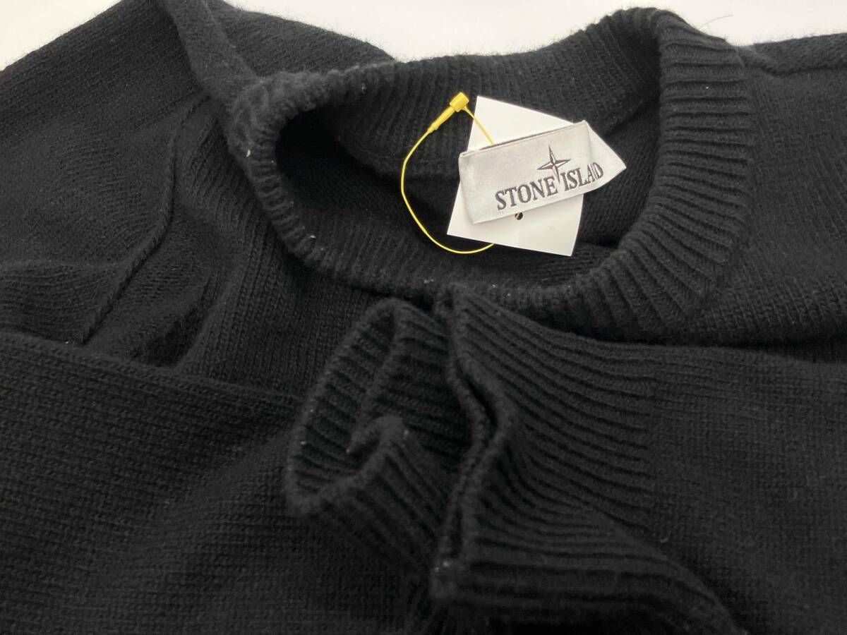 秋冬 STONE ISLAND ストーンアイランド 長袖ニット コンパスロゴ