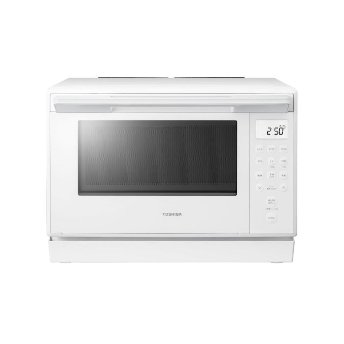 【新品】東芝 23L 角皿式スチームオーブンレンジ 石窯オーブン ER-60B-W ホワイト