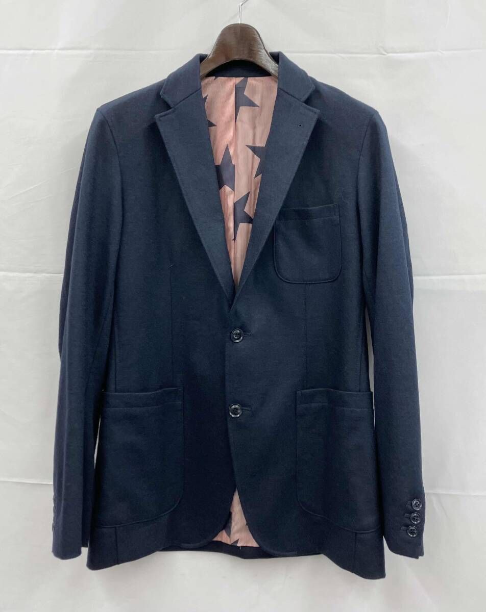 SOPHNET. ソフネット テーラードジャケット SILVER WOOL 2 BUTTON JACKET SOPH-145036 日本製 M ネイビー 通年