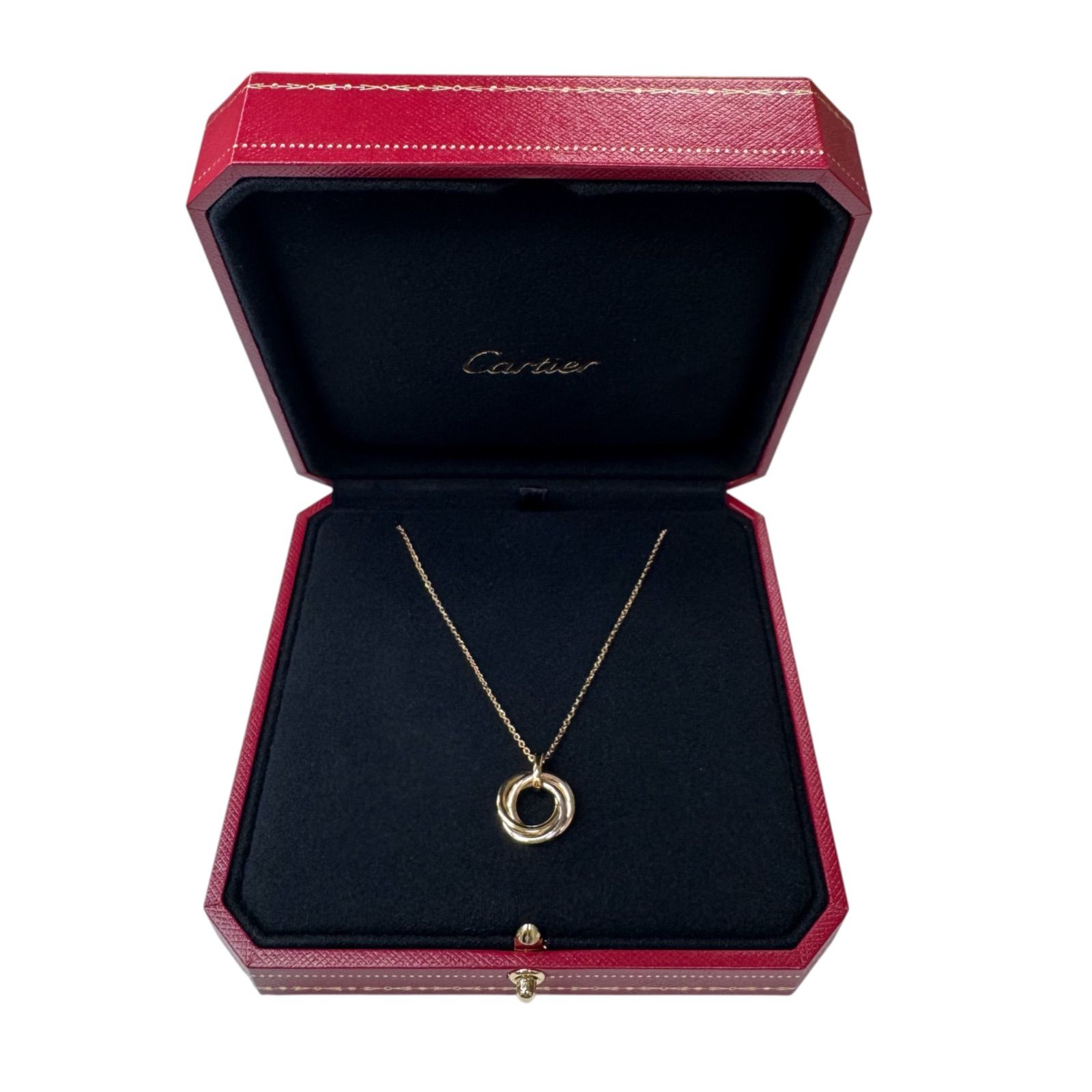 Cartier カルティエ トリニティネックレス スモール ペンダント 212,500円