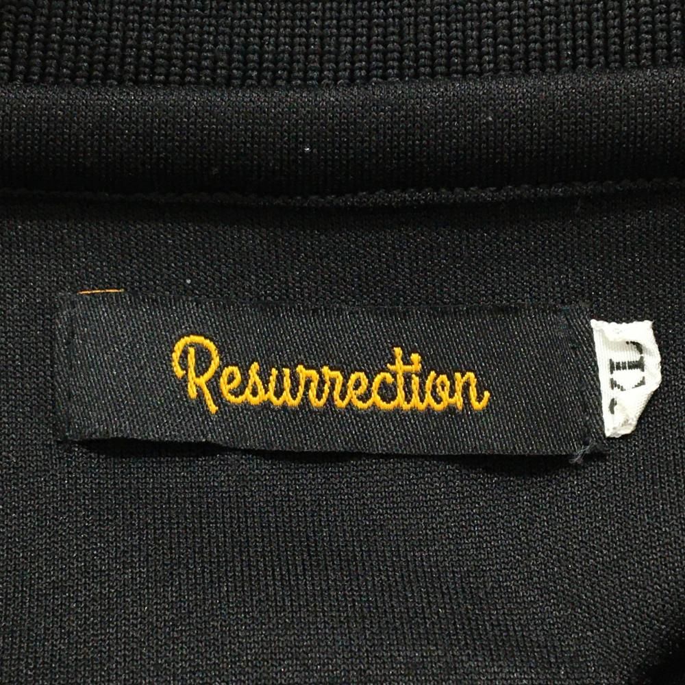 【美品】レザレクション 半袖ポロシャツ 黒×レッド メンズ XL ゴルフウェア Resurrection 美品】レザレクション 半袖ポロシャツ 黒×レッド メンズ XL ゴルフ