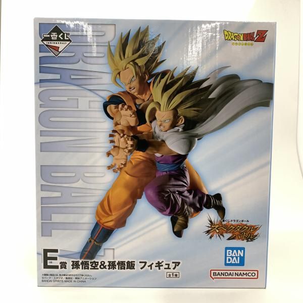 【中古】未開封）E賞 孫悟空＆孫悟飯 フィギュア ｢一番くじ ドラゴンボール スペクタクルバトル｣[10]