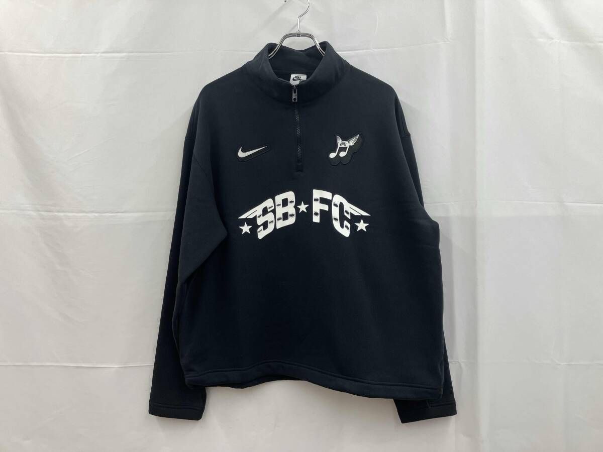 NIKE SB ナイキエスビー World Cup Half ZIP Sweatshirt ワールドカップハーフジップスウェットシャツ IM5465-010 S ブラック 通年