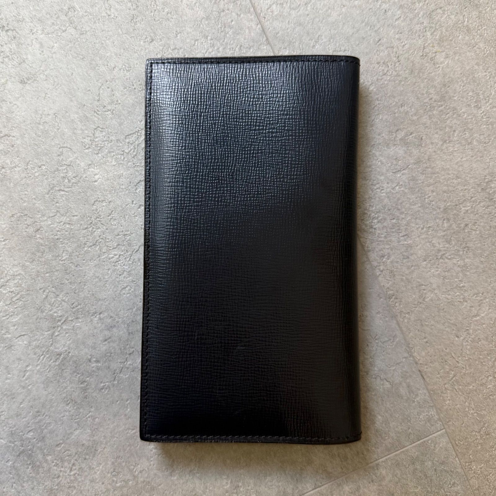 ヴァレクストラ VALEXTRA メンズ 長財布 二つ折り ヴァーティカル 12カード 縦型 札入れ 二つ折り長財布 V8L21 028 valextra ヴァレクストラ ヴァーティカル 12カード ロングウォレット