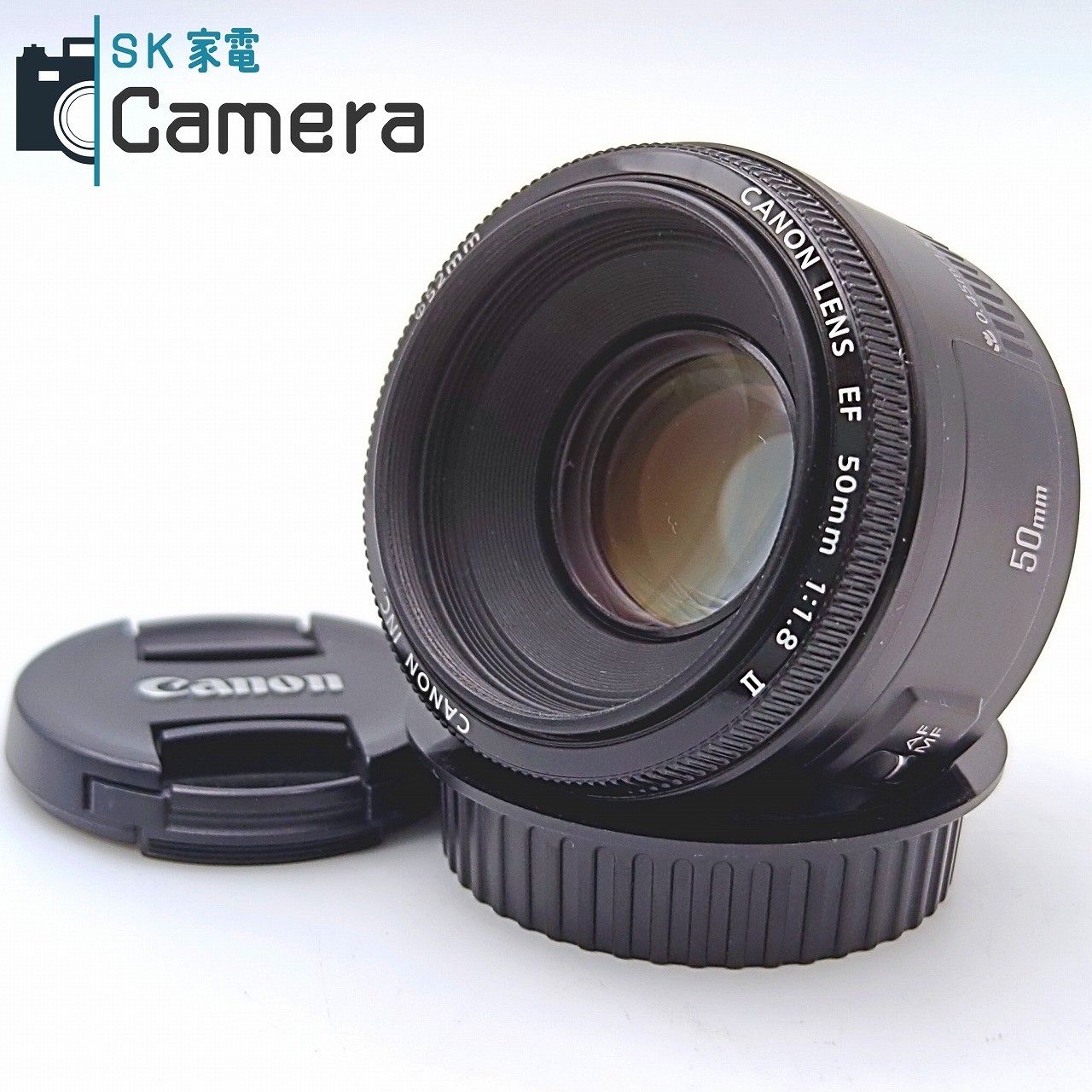 中古】 Canon EF 50mm F1.8 II キャノン キャップ付 現状品 - メルカリ