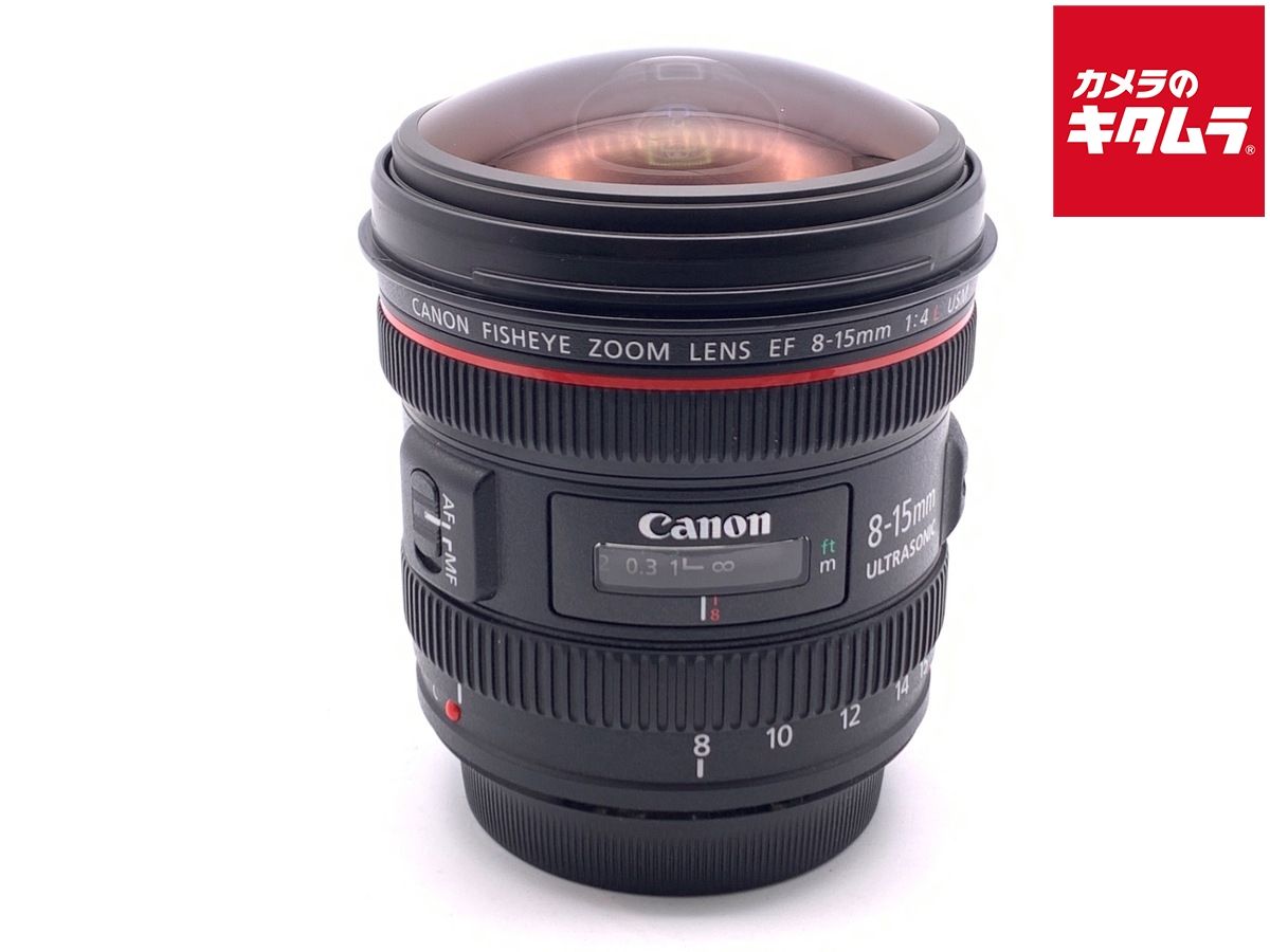 【中古】 【並品】 キヤノン EF8-15mm F4L フィッシュアイ USM