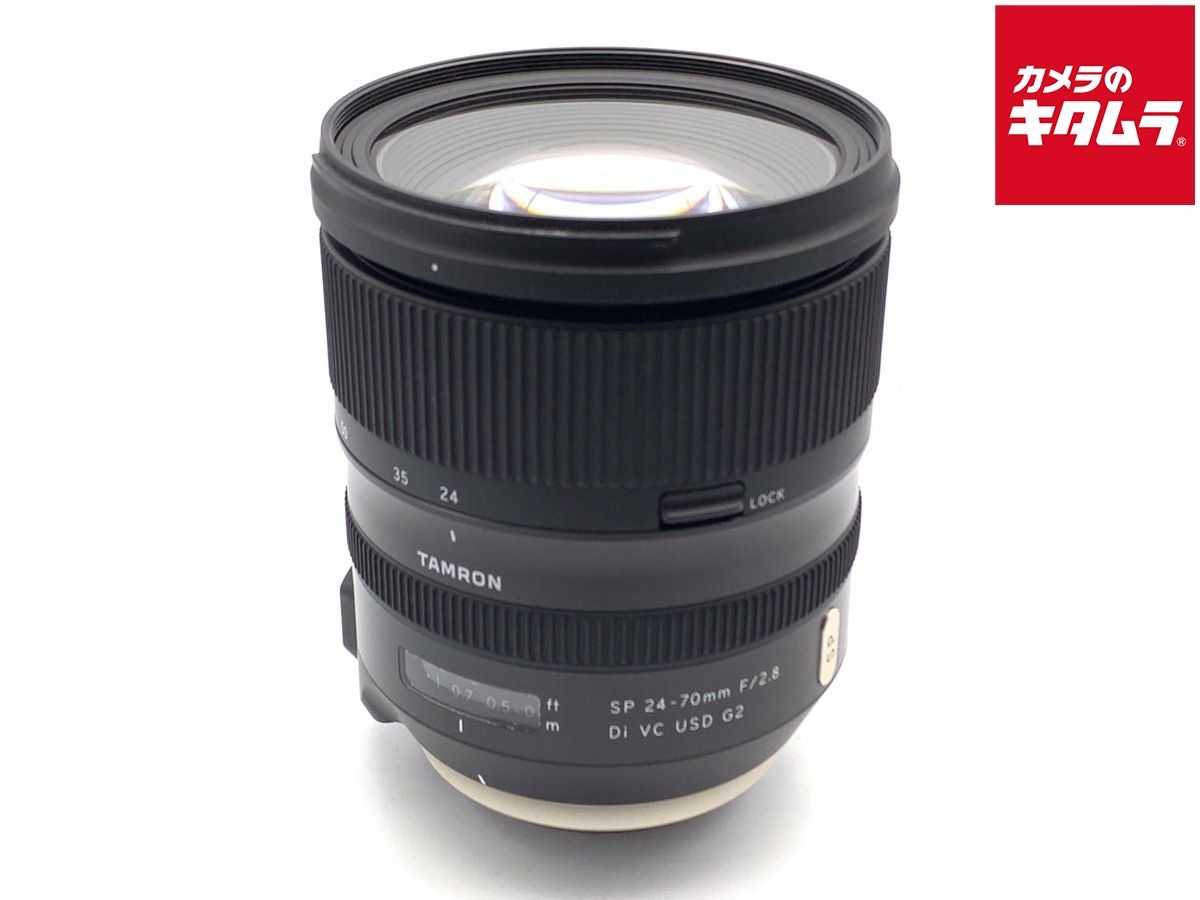 【中古】 【良品】 タムロン SP 24-70mm F2.8Di VC USD G2 ニコン用 (Model A032)