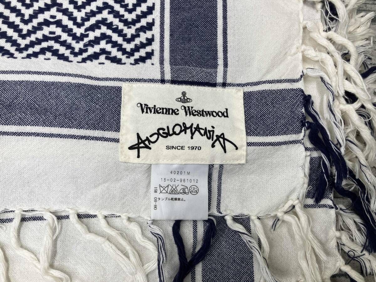 Vivienne Westwood ANGLOMANIA ストール アフガンストール 12-02