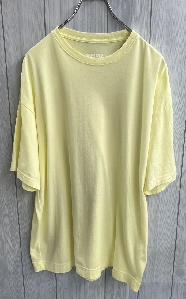 ISSEY MIYAKE HOMME PLISSÉ イッセイミヤケ オムプリッセ Tシャツ hp43jk803 イエロー 【size2】