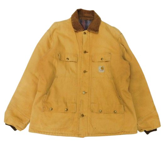 Carhartt 70s ダックハンティングジャケット ブランケット裏地 サイズXL ブラウン系 カーハート ▲★(134)