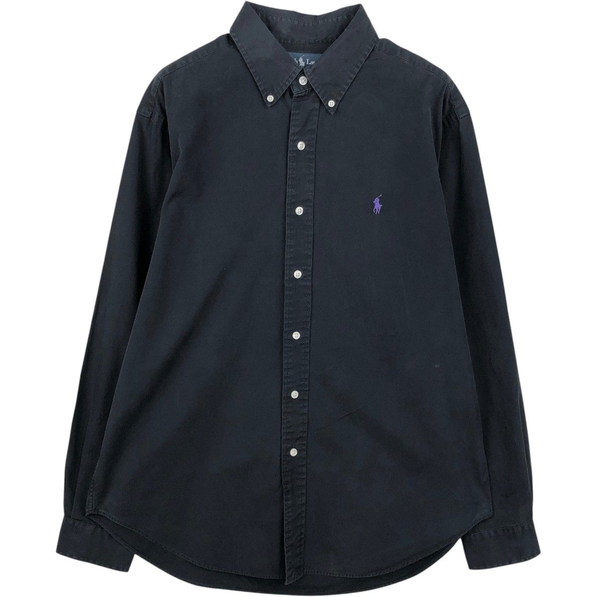 古着 ラルフローレン Ralph Lauren CLASSIC FIT クラシックフィット 長袖 ボタンダウンシャツ メンズL相当/eaa659885