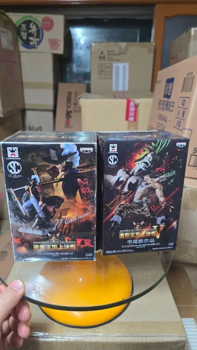 (BUNZANG最安値未開封) ONE PIECE ミホーク & バルトロメオ フィギュア 2種 6,452円