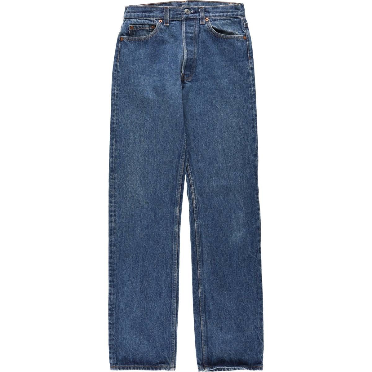 古着 80~90年代 リーバイス Levi's 501-0000 ストレートデニムパンツ USA製 レディースL(w27)相当 ヴィンテージ/eaa655603