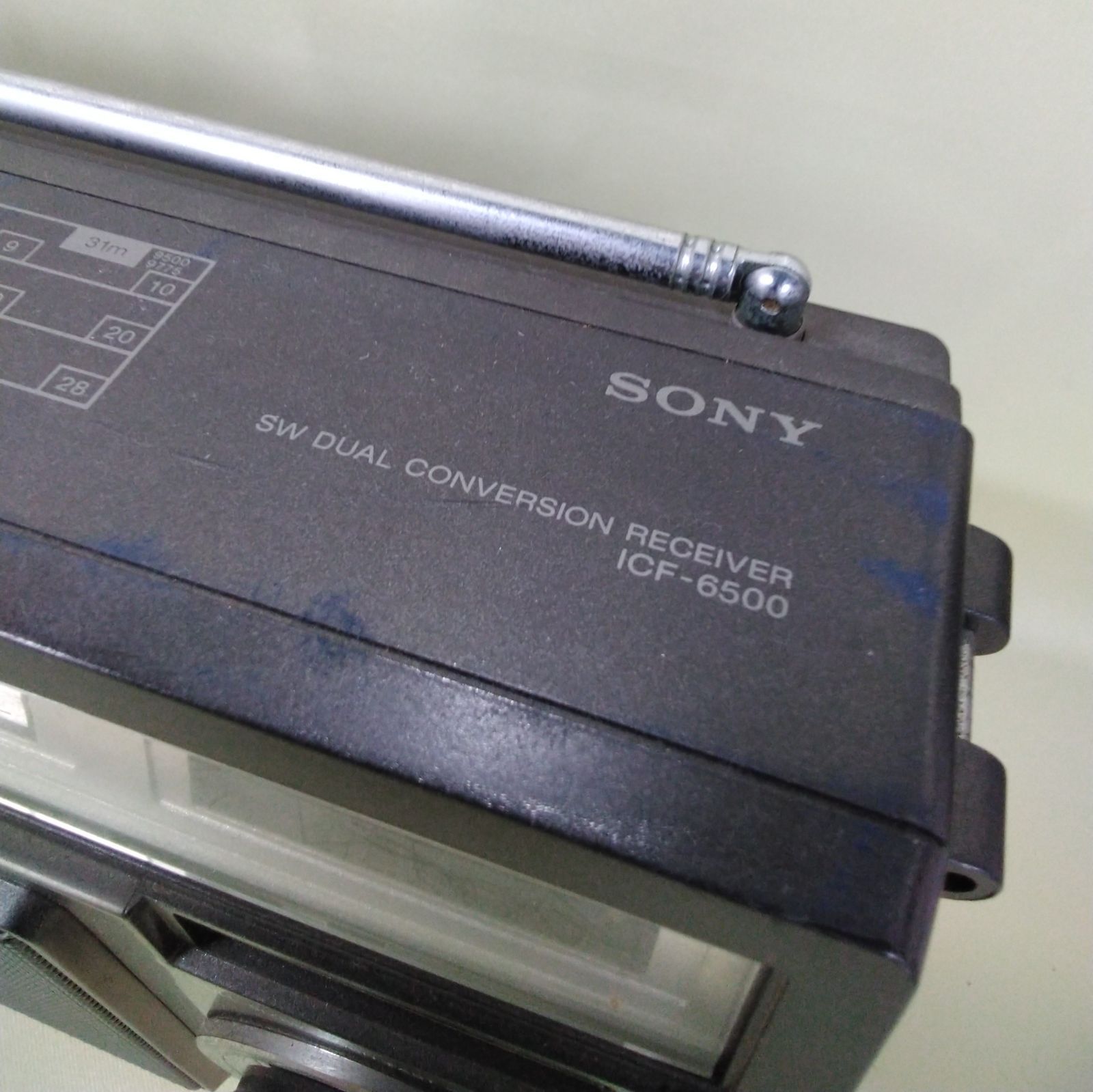 動作確認 ソニー 5バンドレシーバー ICF-6500 短波ラジオ BCL 昭和