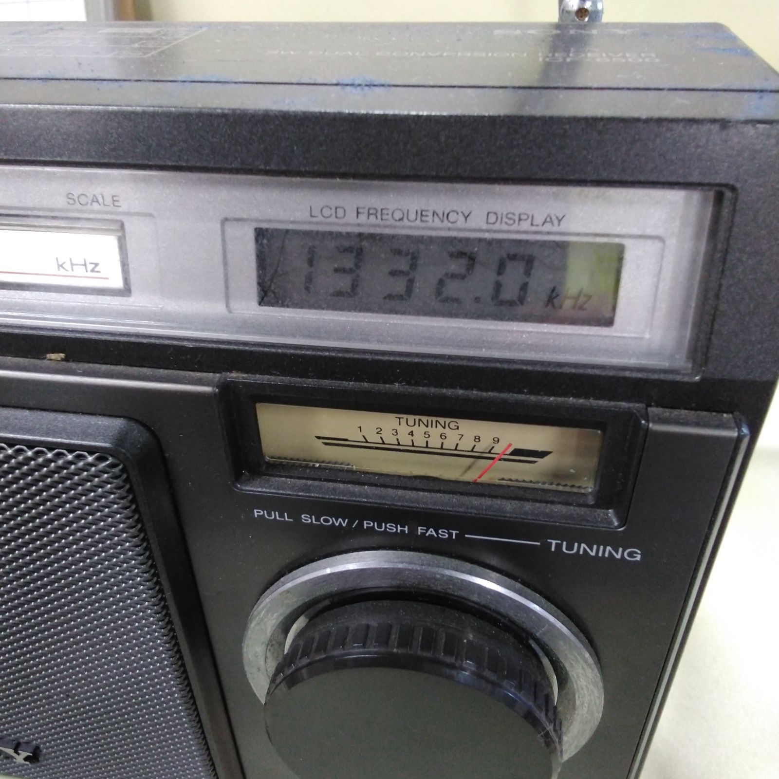 動作確認 ソニー 5バンドレシーバー ICF-6500 短波ラジオ BCL 昭和