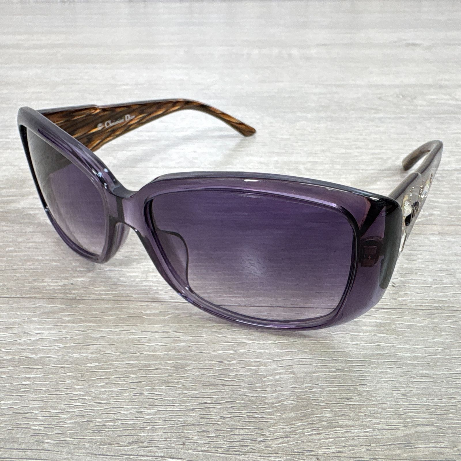 Christian Dior ディオール サングラス 2ARDG 57□15 パープル