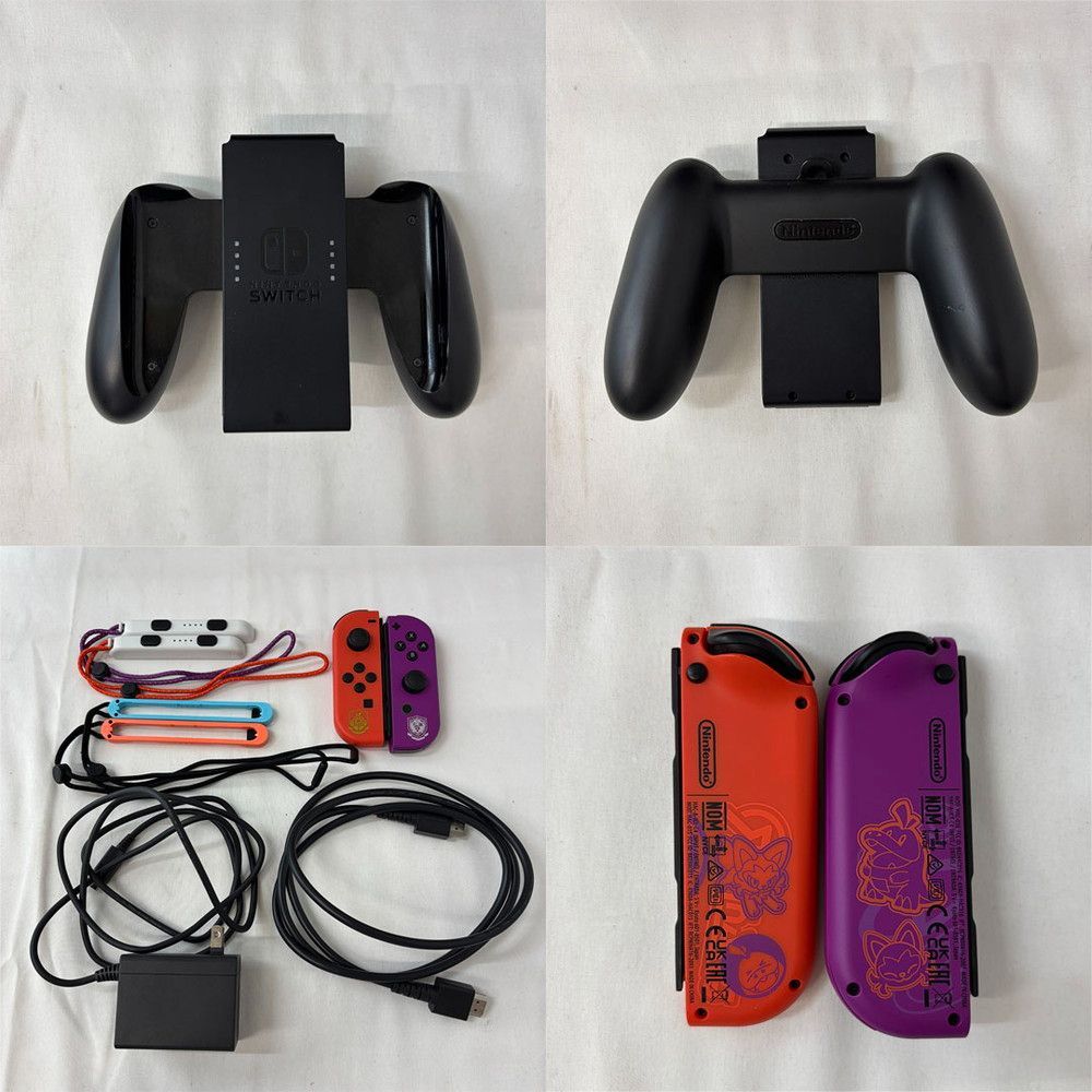 1215◇ゲーム機 Nintendo SWITCH 本体 スカーレット・バイオレット