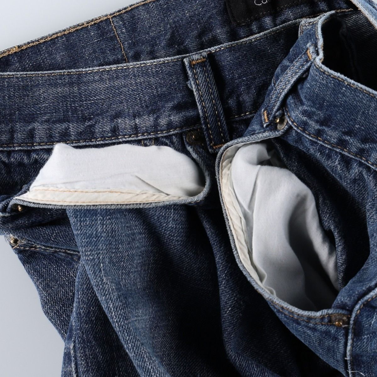 古着 カルバンクライン Calvin klein JEANS ストレートデニムパンツ