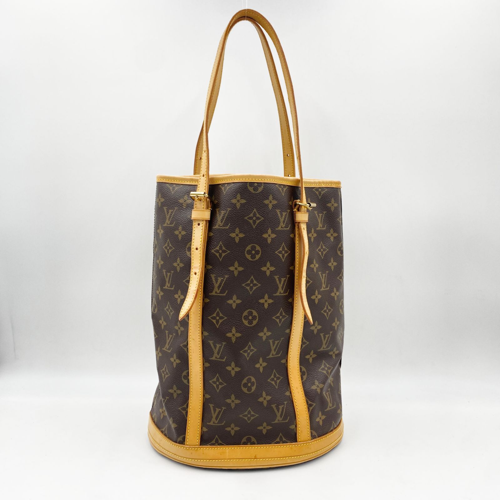 ルイヴィトン LOUIS VUITTON モノグラム バケットGM トートバッグ M42236 ヴィンテージ