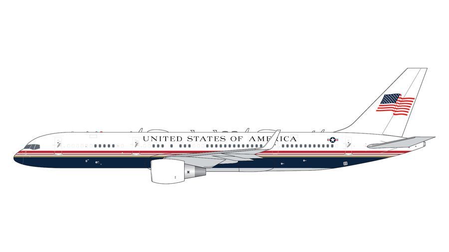 【GJAFO2434】1/400 757-200 (C-32A) アメリカ空軍「エアフォース・ツー新塗装」 99-0003
