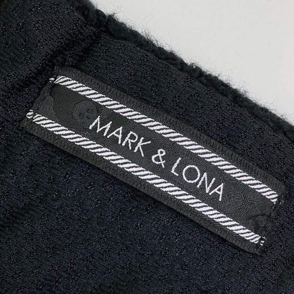 サイズ：M MARK&LONA マークアンドロナ ボア スカート ブラック系