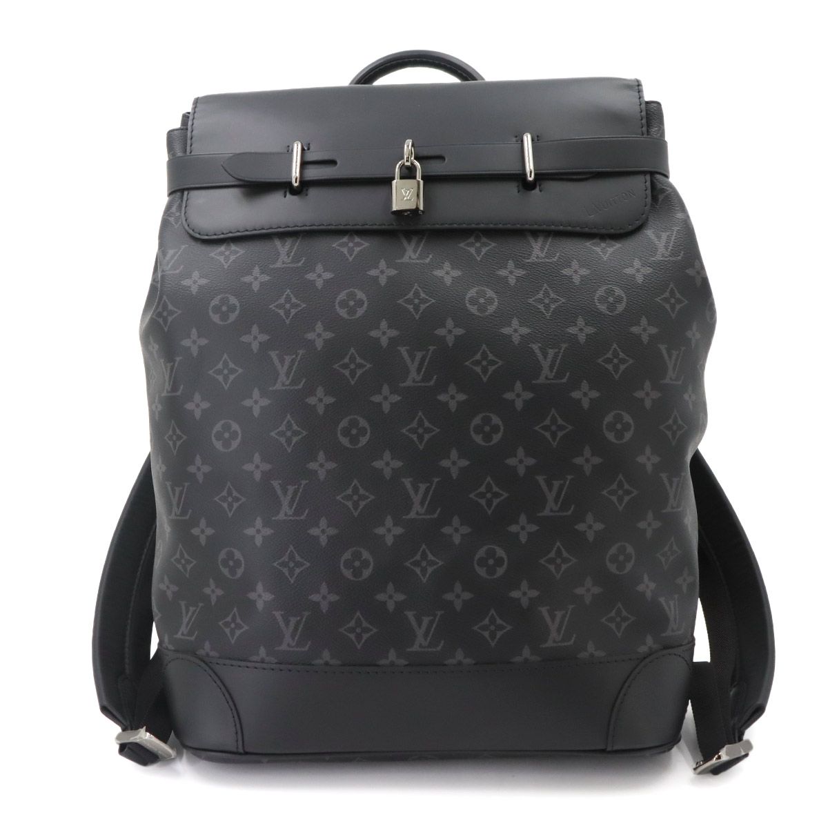 未使用 展示品 ルイ ヴィトン LOUIS VUITTON モノグラム エクリプス スティーマー バックパック リュックサック ブラック M44052 90335930 190,000円