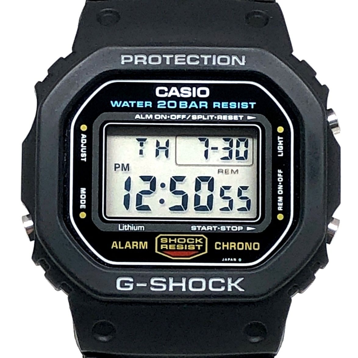 G-SHOCK ジーショック DW-5600C-1 M901 国内版 20BAR表記 スピードモデル 豆球 映画SPEED オリジナル 80s 1987年6月発売 73,079円