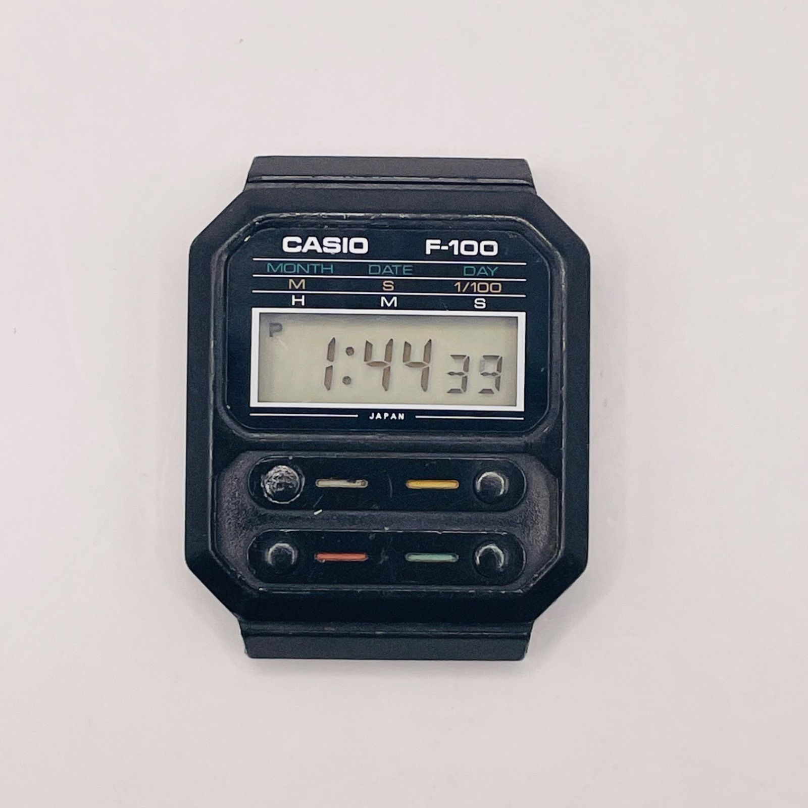 【電池交換済】CASIO カシオ F-100 映画「エイリアン」のモデル ヴィンテージ デジタル腕時計 オールドカシオ 動作保証なし 47,880円