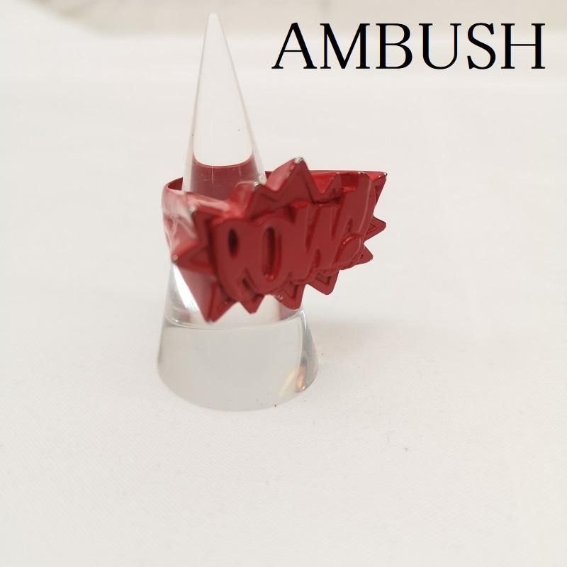 AMBUSH アンブッシュ リング 16号位 青 【古着】【中古】 アンブッシュ POW リング 16号 メンズ - ISItems【USED】【古着