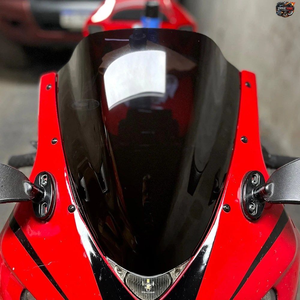 CBR1000RR ウインドスクリーン モトウインドシールド ホンダ CBR1000 1000 RR 2004 - 07 R ウインドディフレクター ダブルバブルバイザー