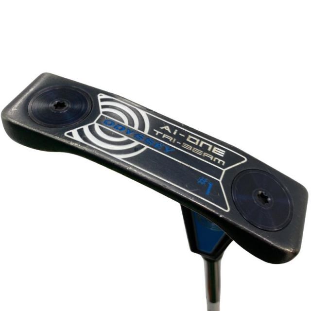 【中古】 オデッセイ Ai-ONE TRI-BEAM #1 34インチ パター PT STROKE LAB 90 スチール (フレックスその他) メンズ 男性用 右利き 右用 Cランク ゴルフクラブ