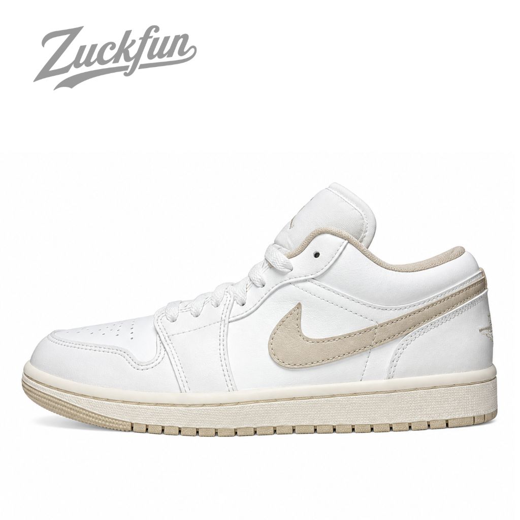NIKE AIR JORDAN 1 LOW SAIL PALE IVORY RATTAN エア ジョーダン 1 ロー カット セイル ホワイト ベージュ 白 レディース ナイキ スニーカー 24 cm U11487