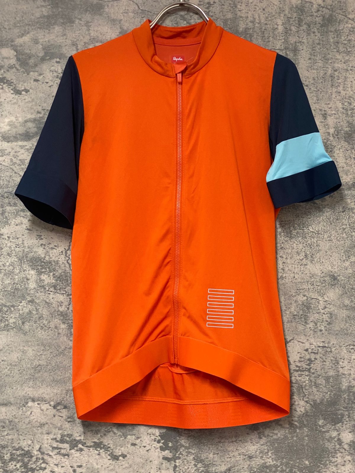 KK425 ラファ Rapha PRO TEAM TRAINING JERSEY 半袖 サイクルジャージ オレンジ M