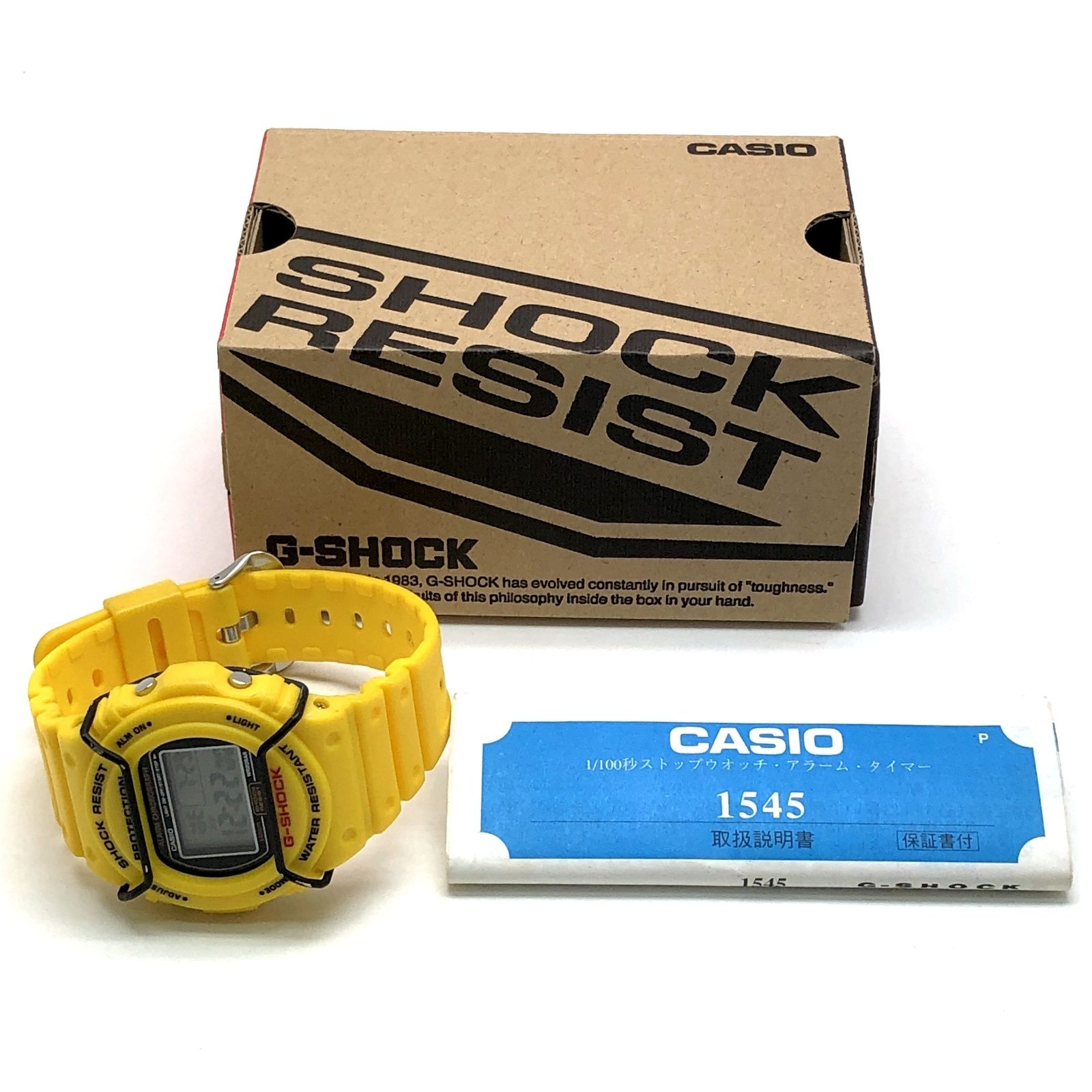 G-SHOCK ジーショック DW-5700Y-9 復刻イエロースティング