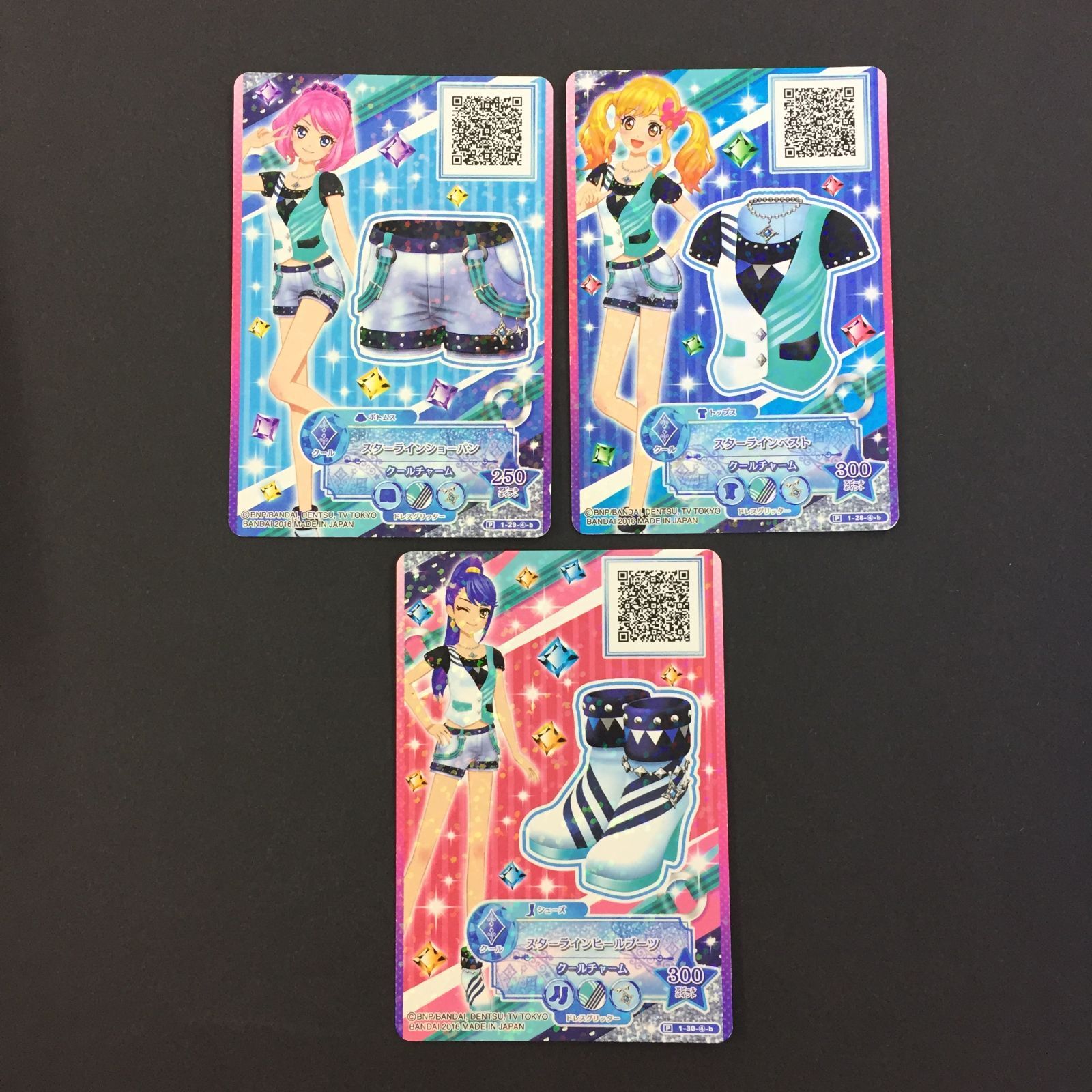 アイカツ ローズボンボンコーデ 4枚セット アイカツ！シリーズ アニメ