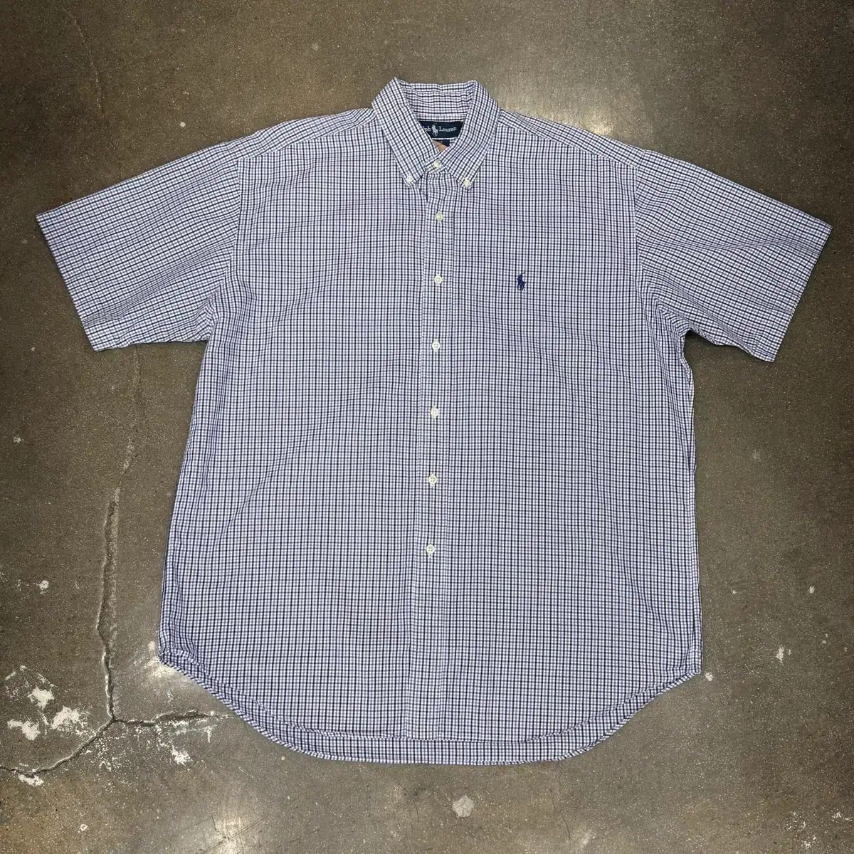 アメリカンヴィンテージ POLO RALPH LAUREN CHECK 半袖 シャツ