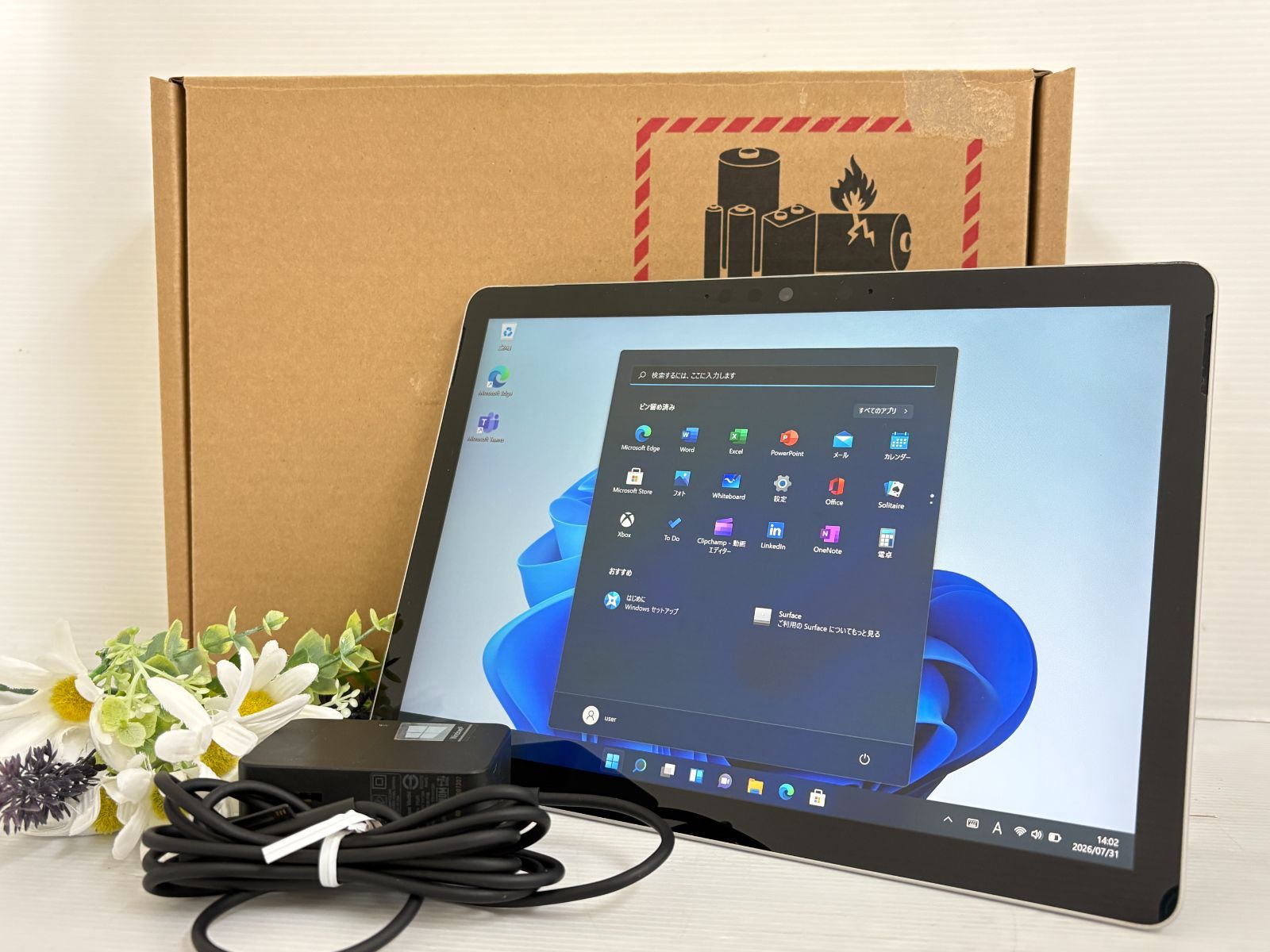 バッテリー良好】Surface Go 3 Core i3 8GB/128GB Win11 LTE - メルカリ