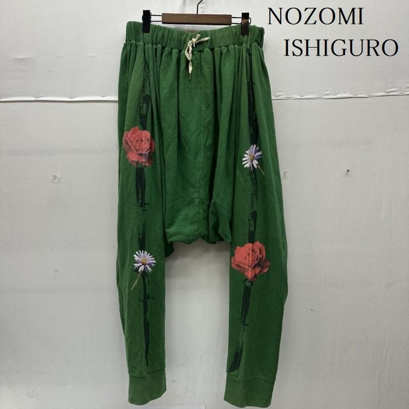 ノゾミイシグロ フラワー プリント サルエル パンツ メンズ - ISItems