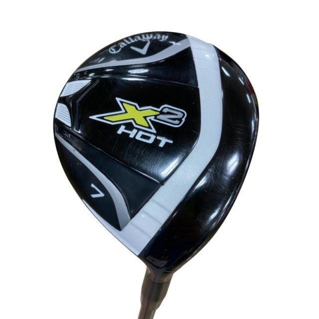 【中古】 キャロウェイ X2 HOT 7W フェアウェイウッド FW X2 HOT(フェアウェイ) (フレックスR) メンズ 男性用 右利き 右用 Cランク ゴルフクラブ